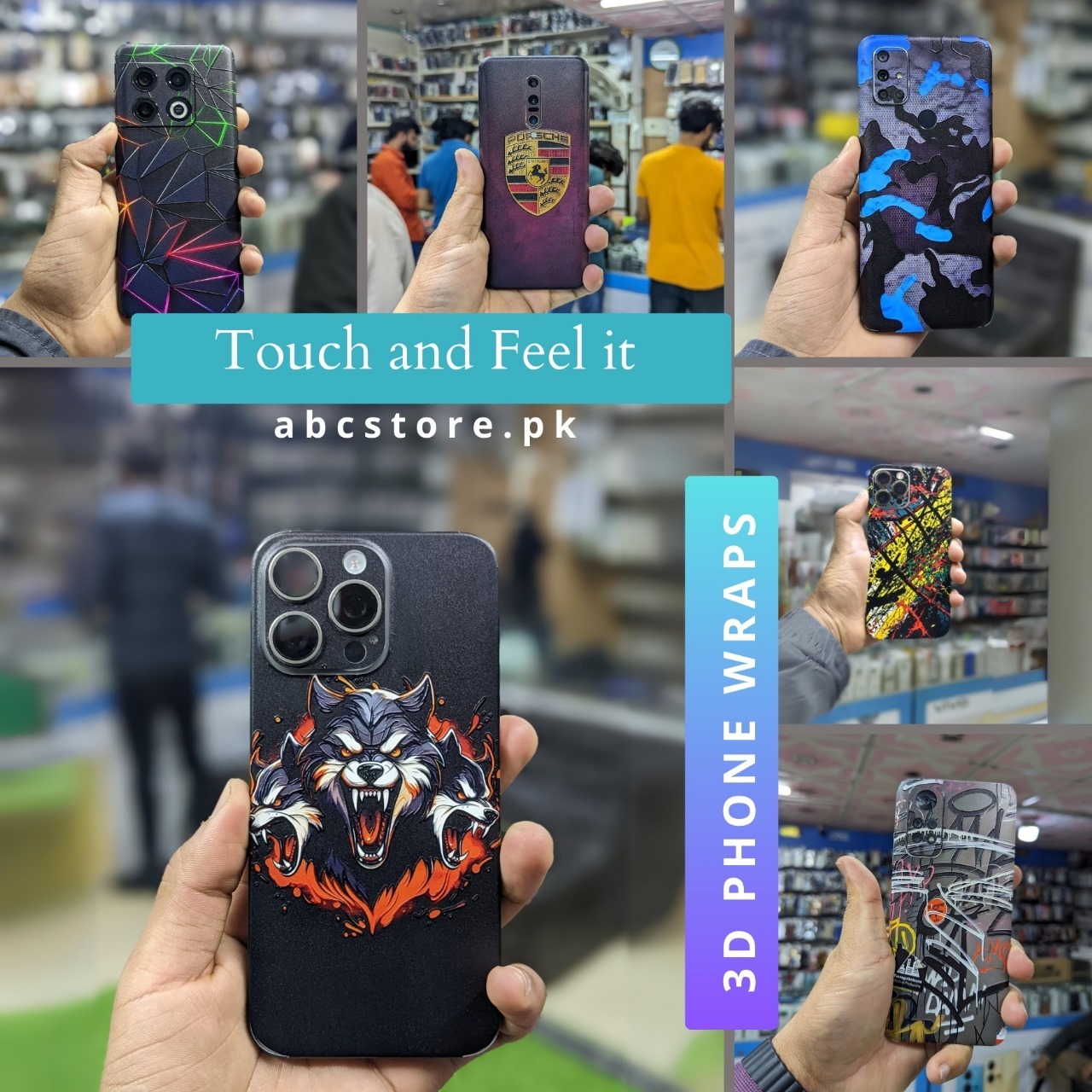 Custom 360 Phone Wraps Online