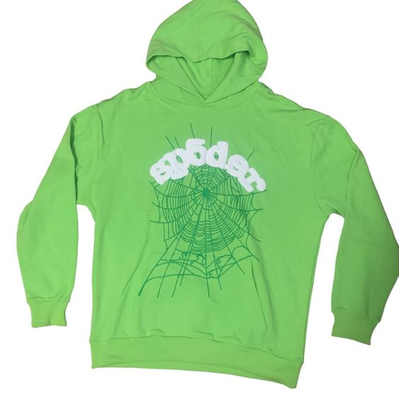 Green Spider Hoodie