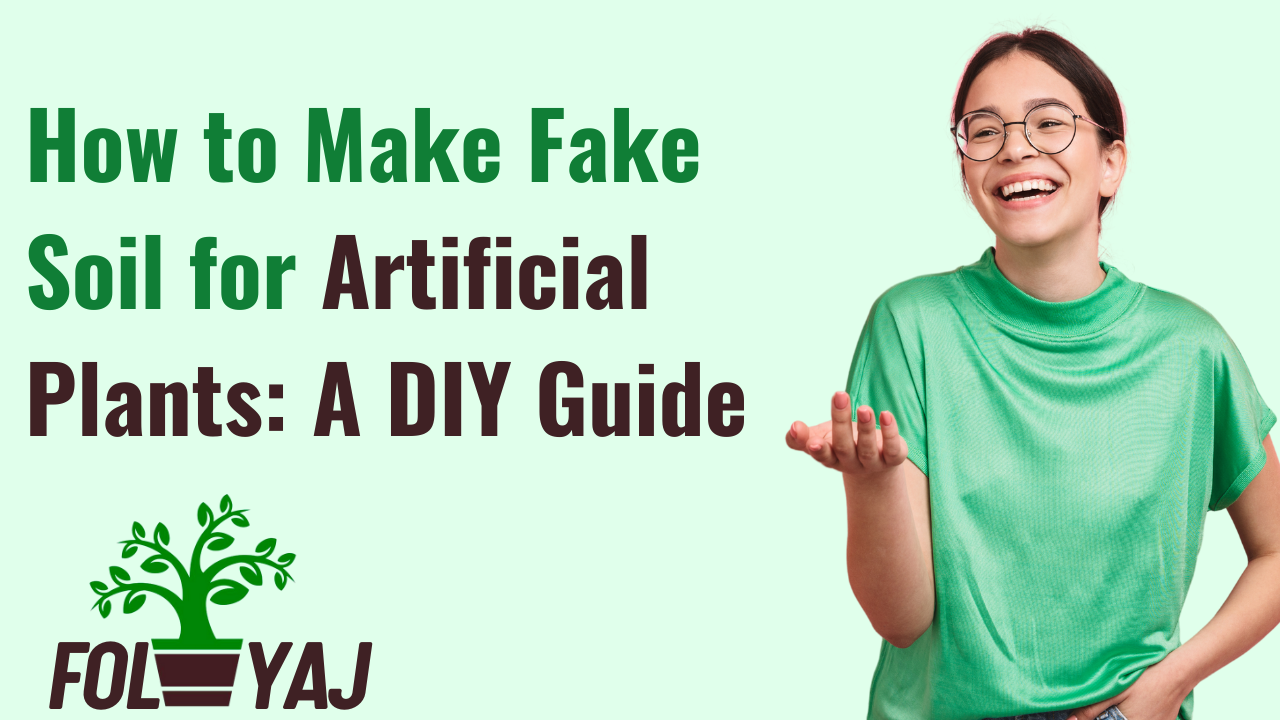 How to Make Fake Soil for Artificial Plants: A DIY Guide