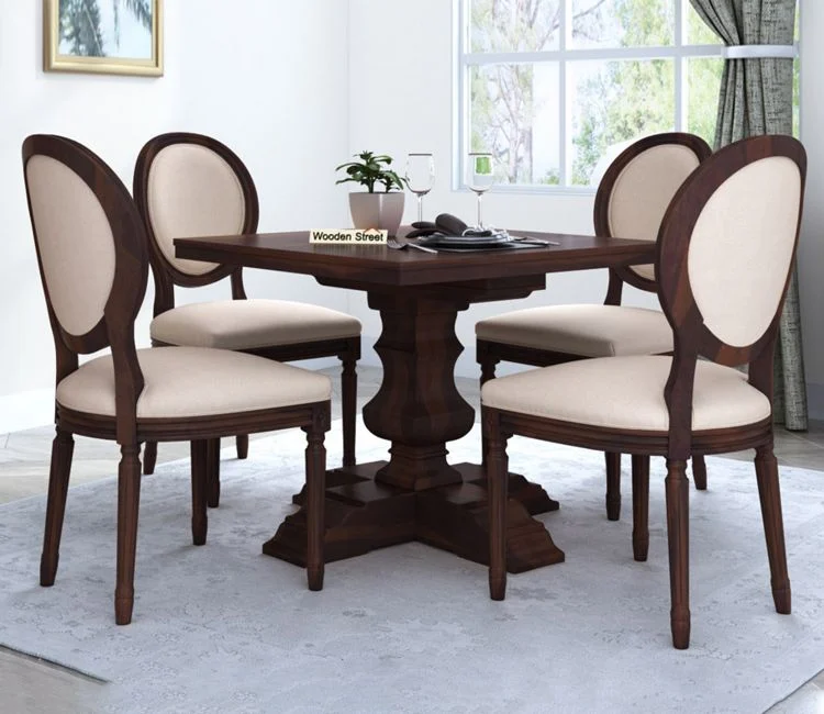 4 Seater Dining Table Set 