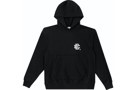 Eric Emanuel EE Basic Hoodie Black And White