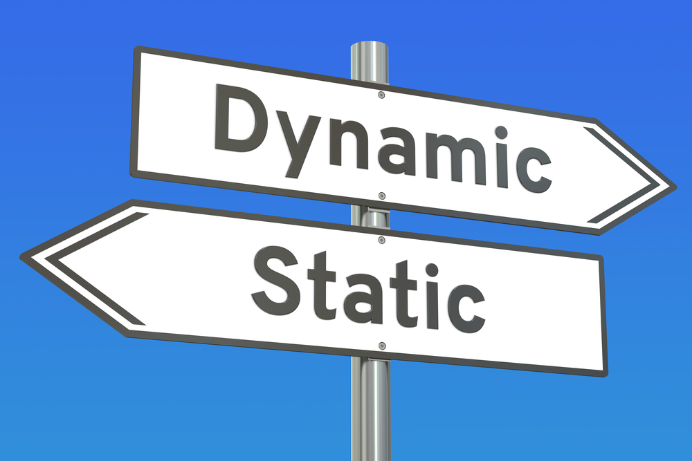 static and dynamic websites