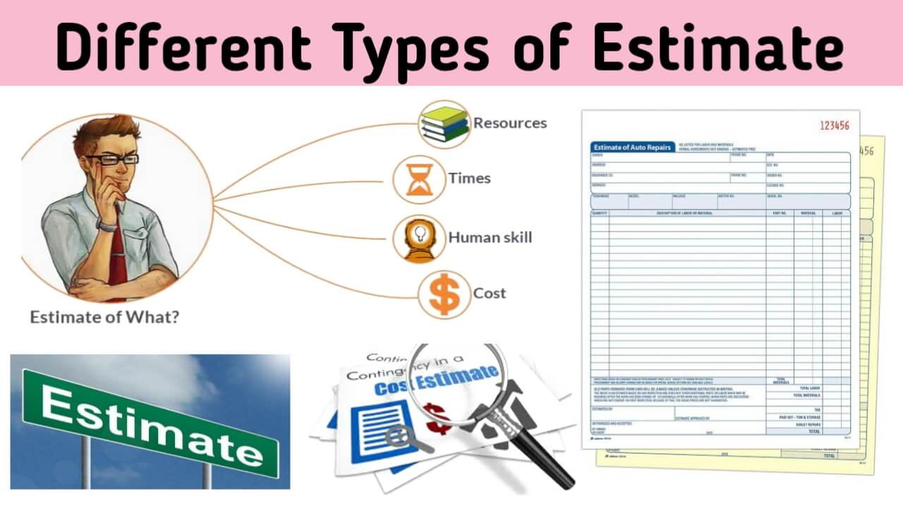 Types Of Construction Estimates