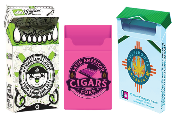 cigarette packaging boxes