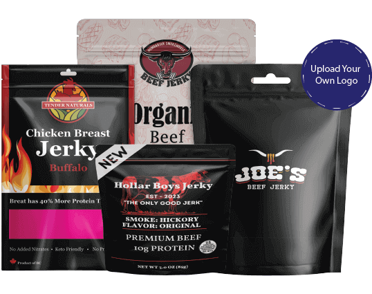 beef jerky packaging design